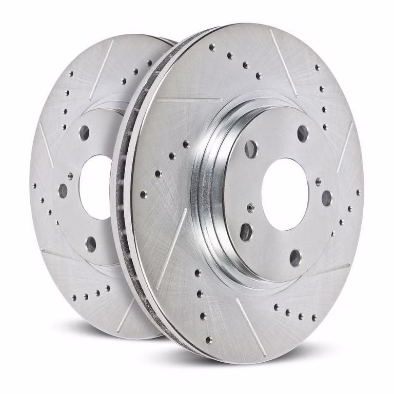 Evolution Drilled & Slotted Rotors (pair)